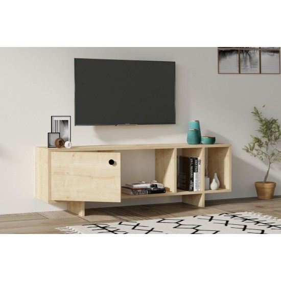 TV Unit Folsom - Oak Oak TV Unit Folsom - Oak Oak
