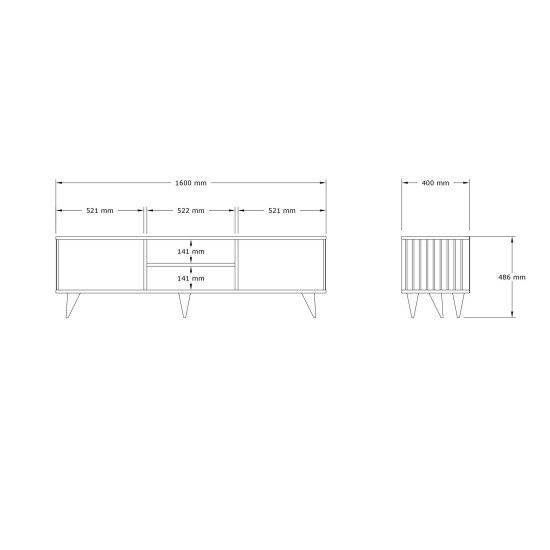 TV Stand Josef - Sapphire Sapphire TV Stand Josef - Sapphire Sapphire