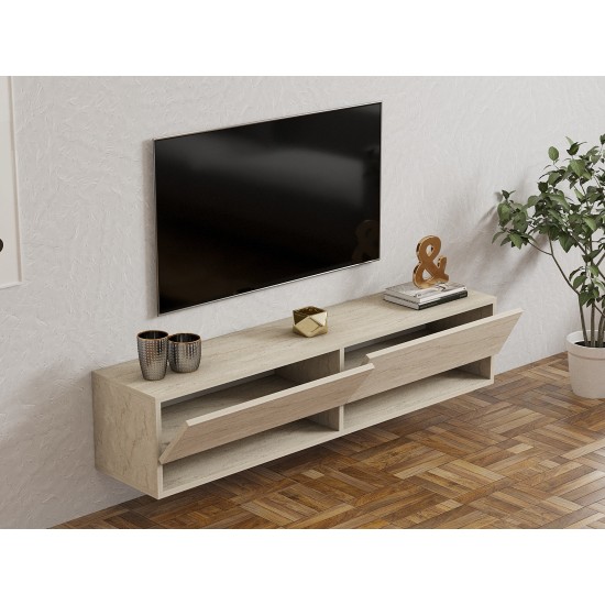 TV Unit Arges - Travertine Travertine TV Unit Arges - Travertine Travertine