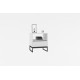 Nightstand Lindau - White White Nightstand Lindau - White White