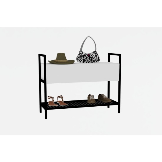 Shoe Cabinet Narden - White White