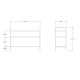 Shoe Cabinet Narden - White White