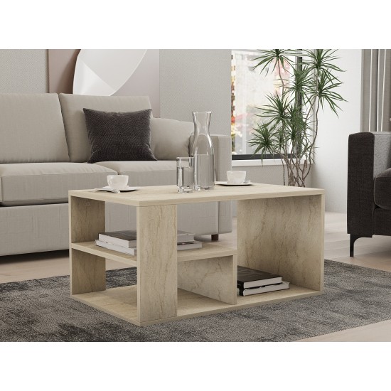 Coffee Table Eros - Travertine Travertine Coffee Table Eros - Travertine Travertine