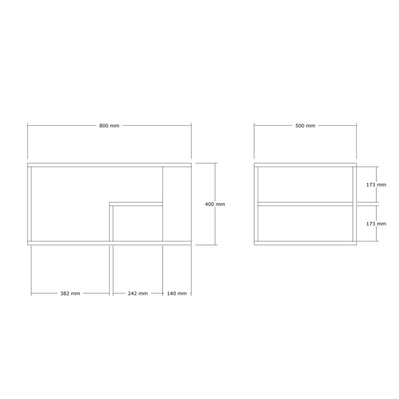 Coffee Table Eros - Travertine Travertine