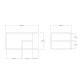Coffee Table Eros - Travertine Travertine Coffee Table Eros - Travertine Travertine