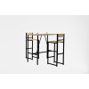 Table & Chairs Set (3 Pieces) Tibet - Oak Oak
Black