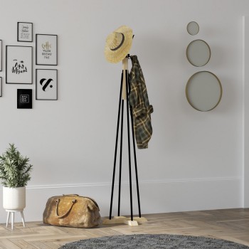 Coat Hanger Foley - Oak Oak
Black