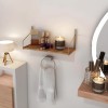 Wall Shelf Dekoratif Duvar Rafı Gold
Brown