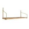 Wall Shelf Dekoratif Duvar Rafı Gold
Brown