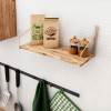 Wall Shelf Dekoratif Duvar Rafı Gold
Brown