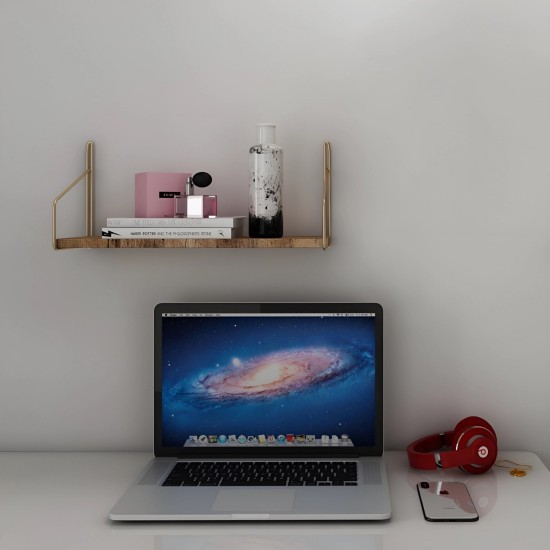 Wall Shelf Dekoratif Duvar Rafı Gold
Brown Wall Shelf Dekoratif Duvar Rafı Gold
Brown