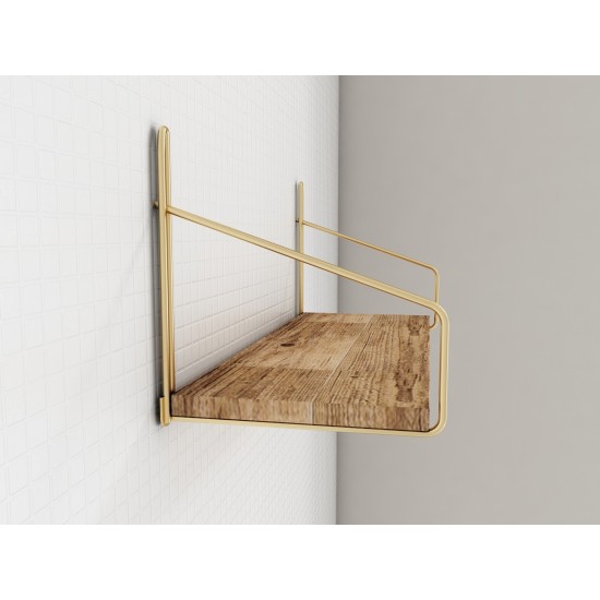 Wall Shelf Dekoratif Duvar Rafı Gold
Brown Wall Shelf Dekoratif Duvar Rafı Gold
Brown