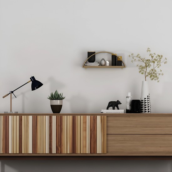 Wall Shelf Dekoratif Duvar Rafı 2 Gold
Brown Hanah Home Wall Shelf Dekoratif Duvar Rafı 2 Gold
Brown