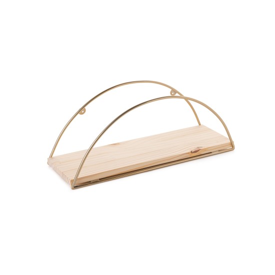 Wall Shelf Dekoratif Duvar Rafı 2 Gold
Brown Hanah Home Wall Shelf Dekoratif Duvar Rafı 2 Gold
Brown
