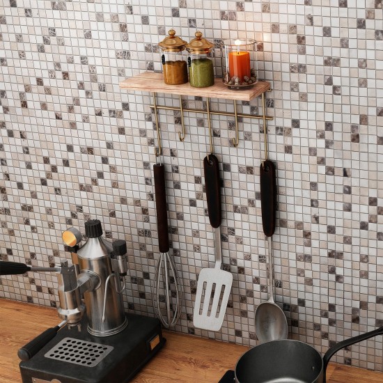 Wall Shelf Dekoratif Duvar Rafı ve Askılık Gold
Brown Wall Shelf Dekoratif Duvar Rafı ve Askılık Gold
Brown