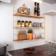 Wall Shelf 3lü Duvar Rafı, Kitaplık Gold
Brown Wall Shelf 3lü Duvar Rafı, Kitaplık Gold
Brown
