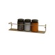 Wall Shelf Banyo Makyaj Rafı, Baharatlık - Gold Gold