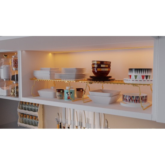 Wall Shelf Dolap Ici Organizer Gold
Brown Wall Shelf Dolap Ici Organizer Gold
Brown