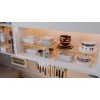 Wall Shelf Dolap Ici Organizer Gold
Brown