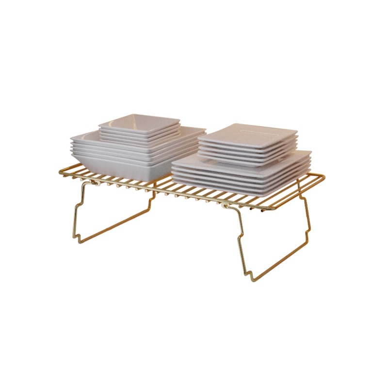 Wall Shelf Dolap Ici Organizer Gold
Brown