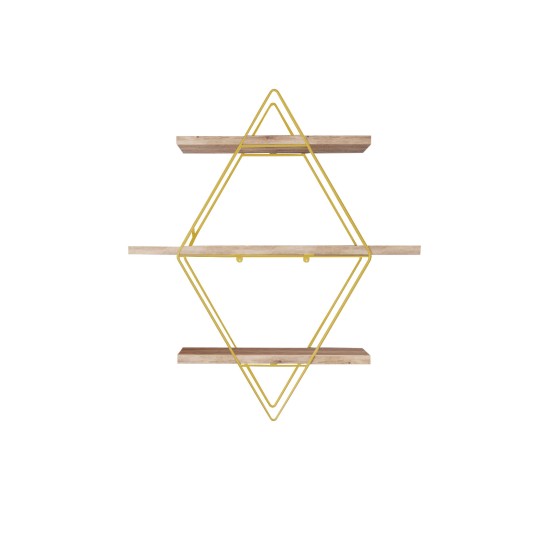 Wall Shelf Prizma Raf, Büyük Boy Salon Tipi Gold
Brown Wall Shelf Prizma Raf, Büyük Boy Salon Tipi Gold
Brown