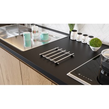 Trivet Tezgah Koruyucu Metal Krom Chrome