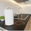 Aberto Design Paper Towel Holder Havlu Kağıt Rulo Peçetelik Gold