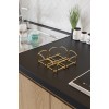Aberto Design Napkin Holder Kare Peçetelik Gold