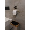 Aberto Design Toilet Paper Holder Wc Kağıtlık, Tuvalet Kağıdı Askısı Gold