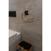 Aberto Design Toilet Paper Holder Wc Kağıtlık, Tuvalet Kağıdı Askısı Gold