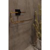 Aberto Design Paper Towel Holder Kağıt Havluluk, Banyo Askısı Gold