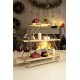 Wall Shelf Duvar Rafı, Tezgah Üstü Kullanım Gold
Brown