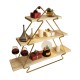 Wall Shelf Duvar Rafı, Tezgah Üstü Kullanım Gold
Brown