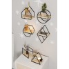 Wall Shelf Minyatür Raflar 6lı Set Gold
Black