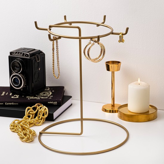 Jewellery Stand Organizer TK-001 Gold Aberto Design Jewellery Stand Organizer TK-001 Gold