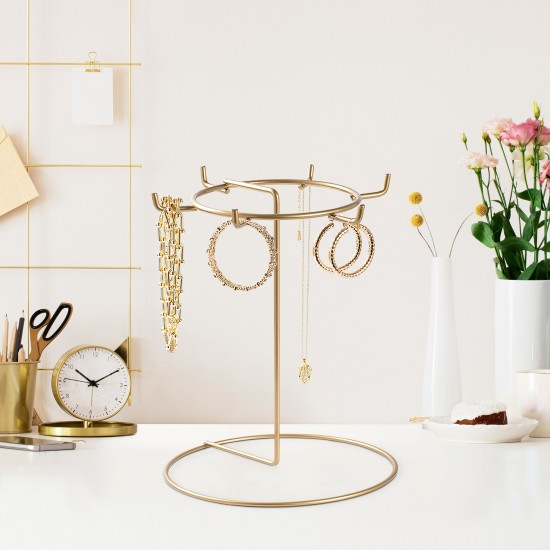 Jewellery Stand Organizer TK-001 Gold Aberto Design Jewellery Stand Organizer TK-001 Gold