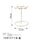 Jewellery Stand Organizer TK-001 Gold Aberto Design Jewellery Stand Organizer TK-001 Gold