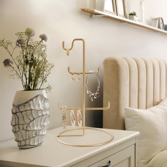 Jewellery Stand Organizer TK-003 Gold Aberto Design Jewellery Stand Organizer TK-003 Gold