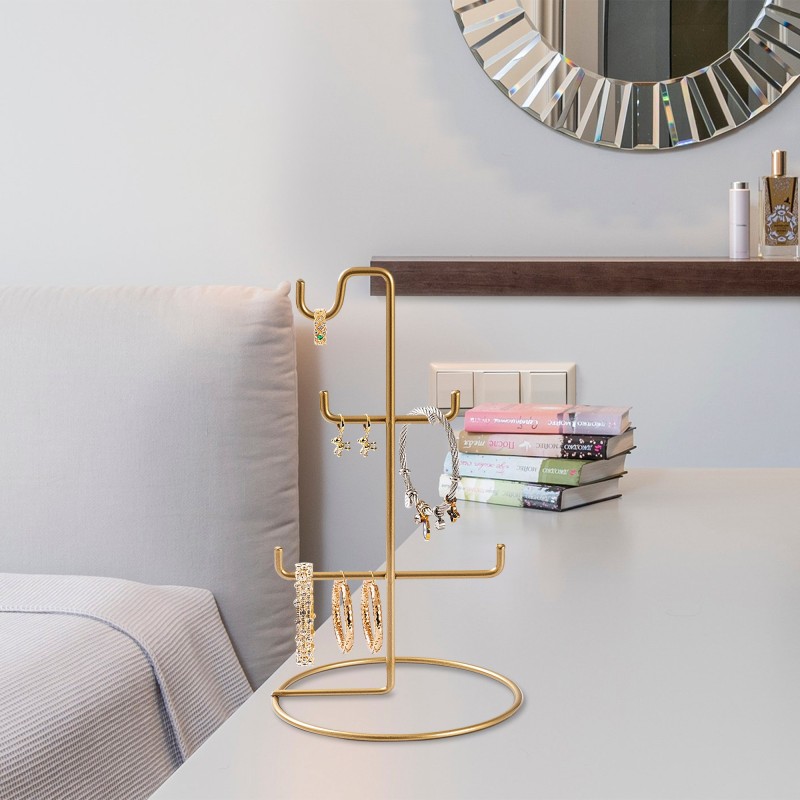 Aberto Design Jewellery Stand Organizer TK-003 Gold