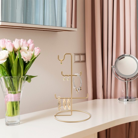 Jewellery Stand Organizer TK-003 Gold Aberto Design Jewellery Stand Organizer TK-003 Gold