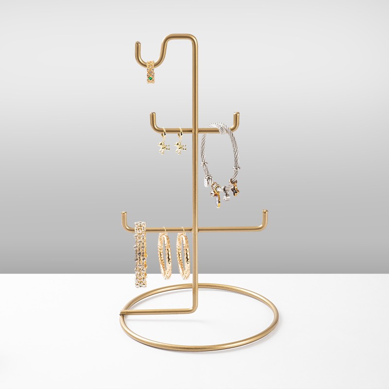 Aberto Design Jewellery Stand Organizer TK-003 Gold