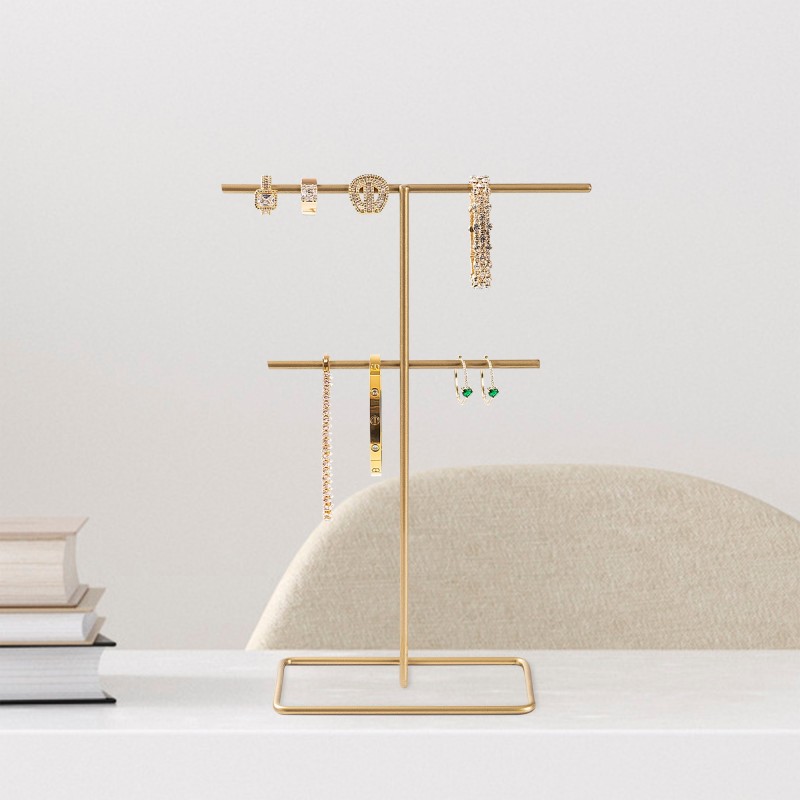 Aberto Design Jewellery Stand Organizer TK-004 Gold