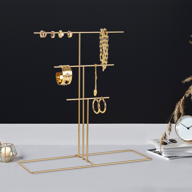 Aberto Design Jewellery Stand Organizer TK-006 Gold