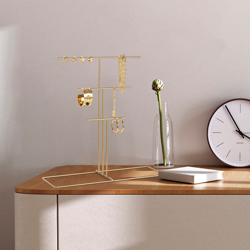 Aberto Design Jewellery Stand Organizer TK-006 Gold