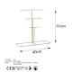Jewellery Stand Organizer TK-006 Gold Aberto Design Jewellery Stand Organizer TK-006 Gold