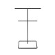 Aberto Design Jewellery Stand Organizer TK-004-B Black