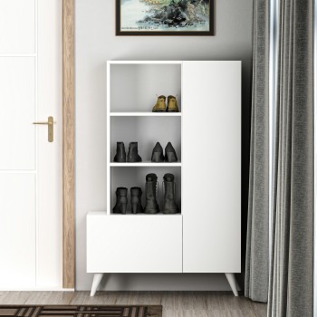 Shoe Cabinet Agostina Shoes - White White