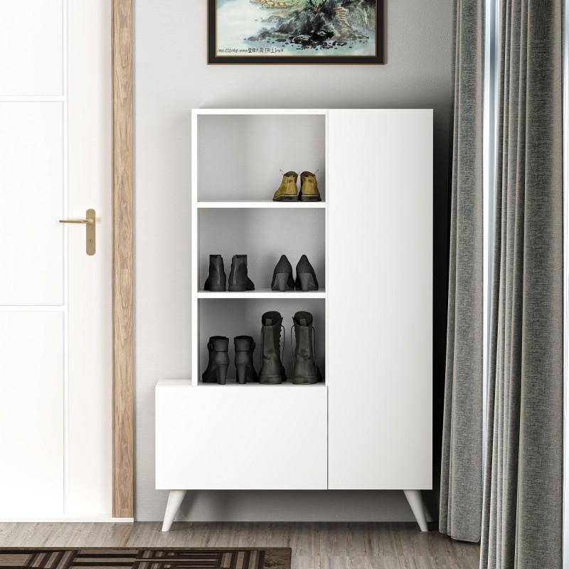 Shoe Cabinet Agostina Shoes - White White