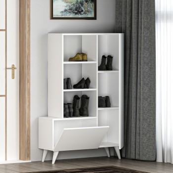 Shoe Cabinet Agostina Shoes - White White