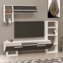 TV Unit Mega - White, Royal Marble White
Black